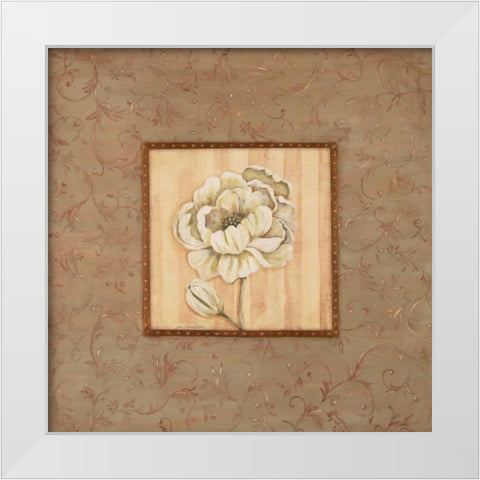 Daylight Mist I White Modern Wood Framed Art Print by Moulton, Jo