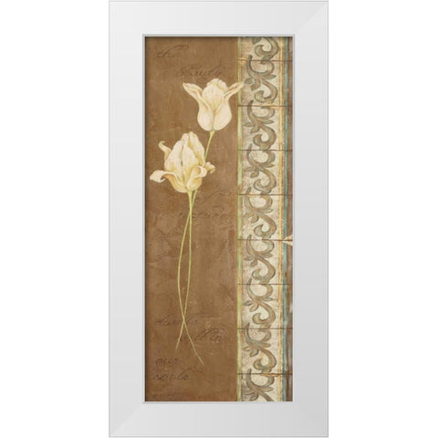 Beauty of Nature White Modern Wood Framed Art Print by Moulton, Jo