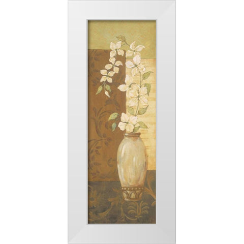 White Chocolate II White Modern Wood Framed Art Print by Moulton, Jo