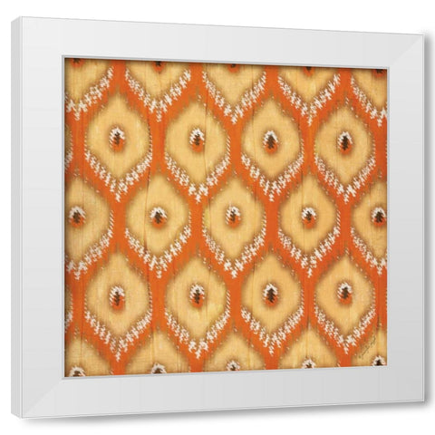 Fall iKat I White Modern Wood Framed Art Print by Pugh, Jennifer