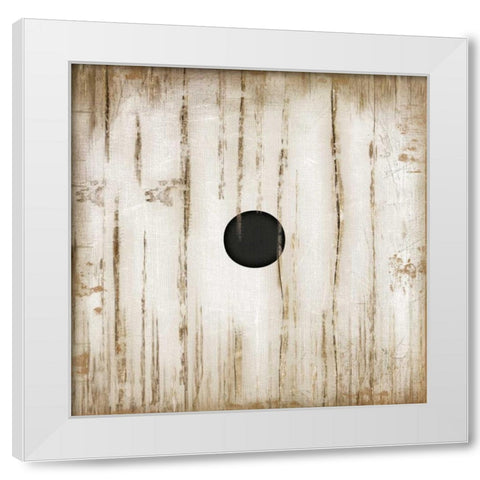 White One White Modern Wood Framed Art Print by Pugh, Jennifer