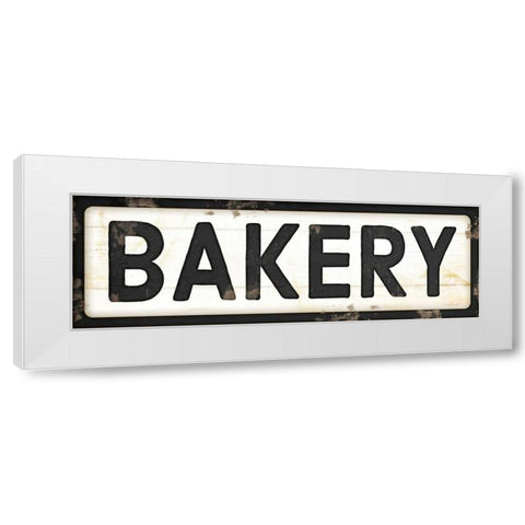 Bakery White Modern Wood Framed Art Print by Pugh, Jennifer