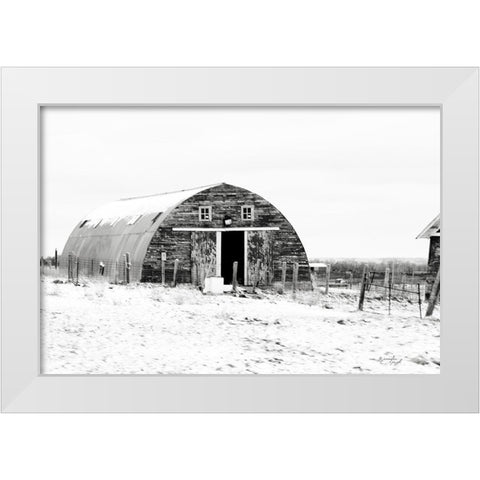 Barn III White Modern Wood Framed Art Print by Pugh, Jennifer