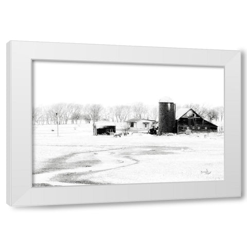 Barn IV White Modern Wood Framed Art Print by Pugh, Jennifer