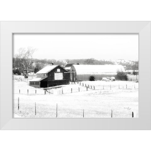 Barn VI White Modern Wood Framed Art Print by Pugh, Jennifer