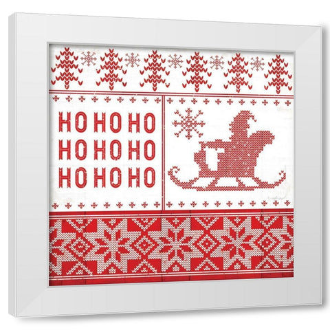 Nordic Christmas II White Modern Wood Framed Art Print by Pugh, Jennifer