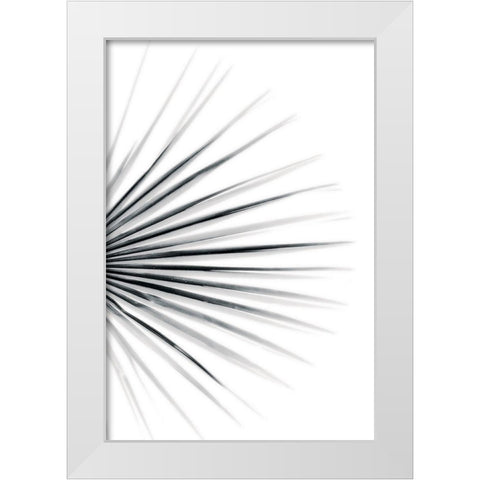 Palm IV White Modern Wood Framed Art Print by Pugh, Jennifer