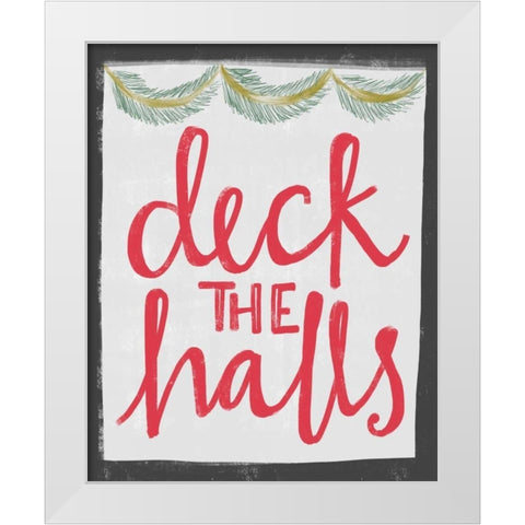 Deck White Modern Wood Framed Art Print by Doucette, Katie