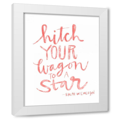 Emerson White Modern Wood Framed Art Print by Doucette, Katie