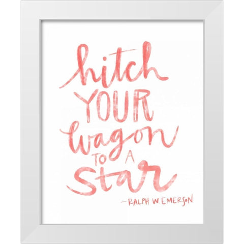 Emerson White Modern Wood Framed Art Print by Doucette, Katie