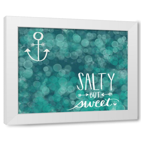 Salty and Sweet White Modern Wood Framed Art Print by Doucette, Katie