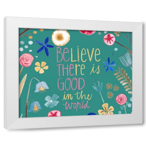 Be the Good II White Modern Wood Framed Art Print by Doucette, Katie