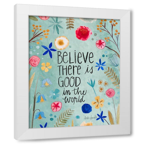 Be the Good White Modern Wood Framed Art Print by Doucette, Katie