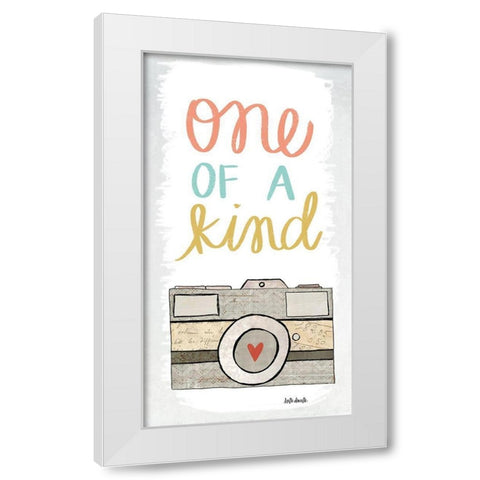 One of a Kind White Modern Wood Framed Art Print by Doucette, Katie