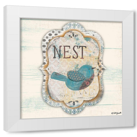 Nest White Modern Wood Framed Art Print by Doucette, Katie