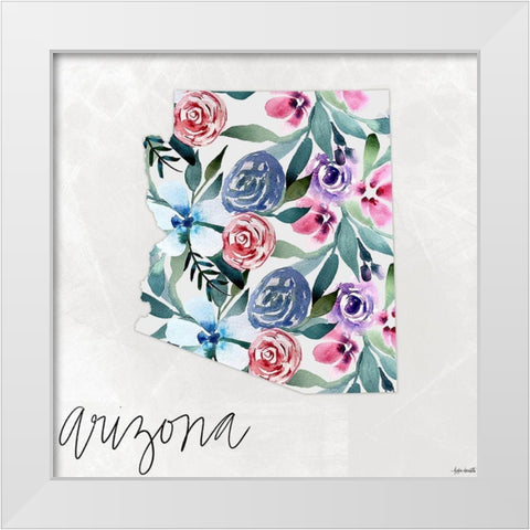 Arizona White Modern Wood Framed Art Print by Doucette, Katie