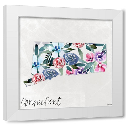 Connecticut White Modern Wood Framed Art Print by Doucette, Katie