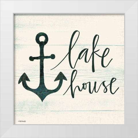 Lake House II White Modern Wood Framed Art Print by Doucette, Katie