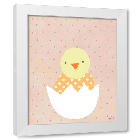 Chick White Modern Wood Framed Art Print by Doucette, Katie