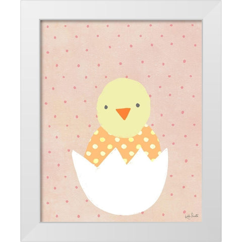 Chick White Modern Wood Framed Art Print by Doucette, Katie