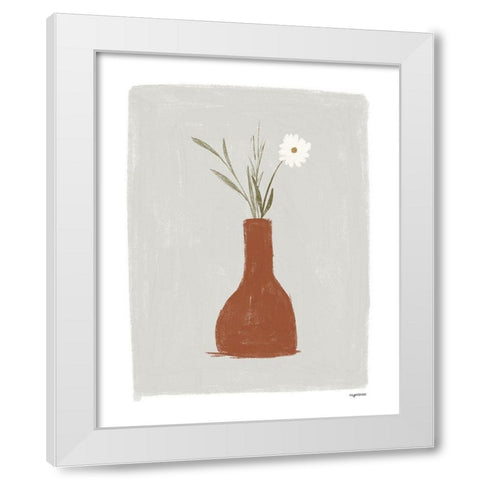 Cafe I White Modern Wood Framed Art Print by Brown, Kyra