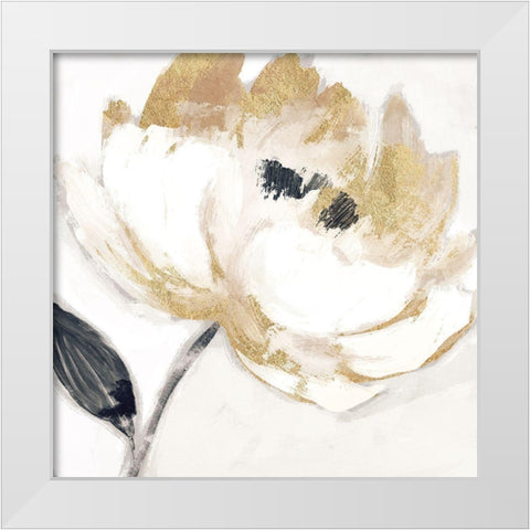 Neutral Bloom II White Modern Wood Framed Art Print by Blue, Nina