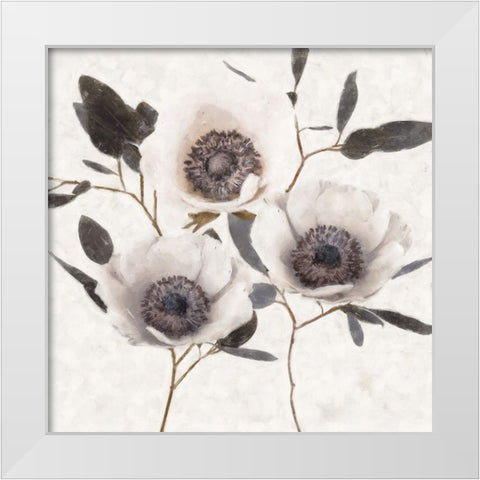 Fable Anemone II White Modern Wood Framed Art Print by Blue, Nina