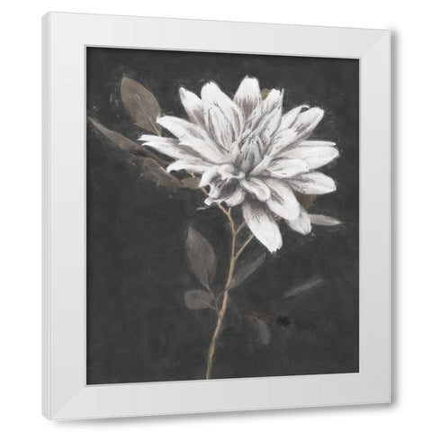 Fable Lotus 2 White Modern Wood Framed Art Print by Blue, Nina