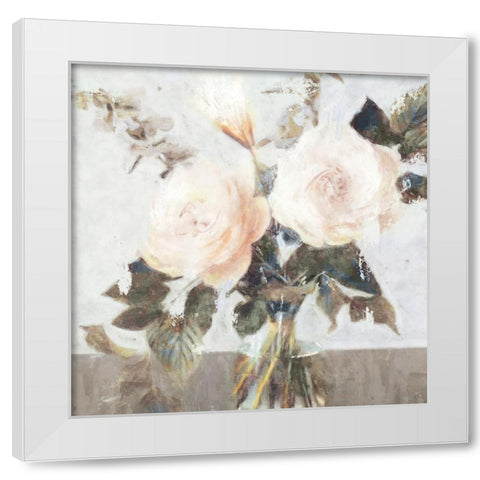 Euphoria Bouquet II White Modern Wood Framed Art Print by Blue, Nina