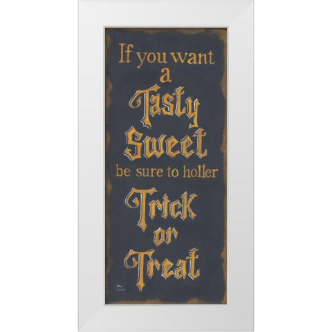 Tasty Sweet White Modern Wood Framed Art Print by Lewis, Kim