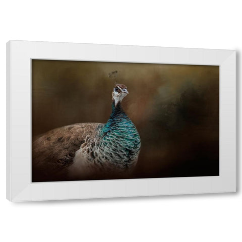 Shes a Lady White Modern Wood Framed Art Print by Parker, Kelley