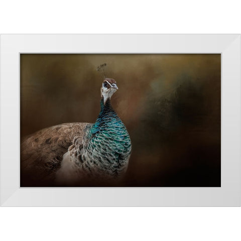 Shes a Lady White Modern Wood Framed Art Print by Parker, Kelley