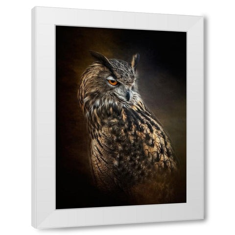 Dark Rising White Modern Wood Framed Art Print by Parker, Kelley