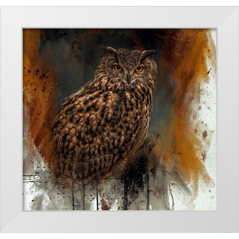 Regal Hunter White Modern Wood Framed Art Print by Parker, Kelley