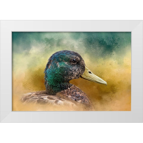 Celebration of Colors White Modern Wood Framed Art Print by Parker, Kelley