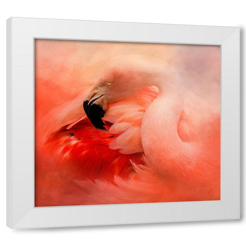 Divine Beauty White Modern Wood Framed Art Print by Parker, Kelley