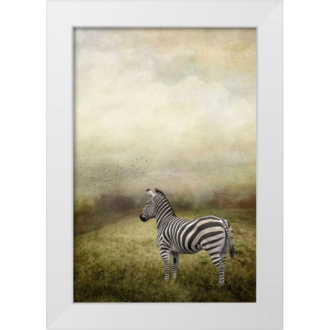 Surveying the Landscape White Modern Wood Framed Art Print by Parker, Kelley
