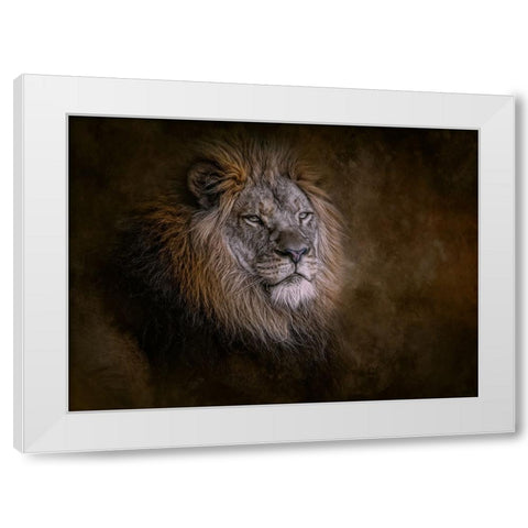 Inner Strength White Modern Wood Framed Art Print by Parker, Kelley