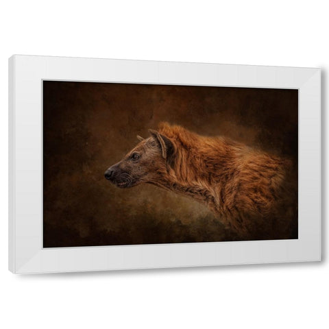 Beastly White Modern Wood Framed Art Print by Parker, Kelley