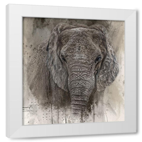 The Ancient One White Modern Wood Framed Art Print by Parker, Kelley
