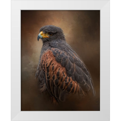 Always Alert White Modern Wood Framed Art Print by Parker, Kelley