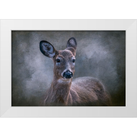 Wild Beauty White Modern Wood Framed Art Print by Parker, Kelley