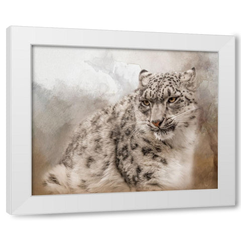 Always Searching White Modern Wood Framed Art Print by Parker, Kelley