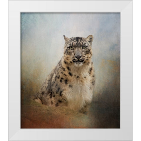 Try Me White Modern Wood Framed Art Print by Parker, Kelley