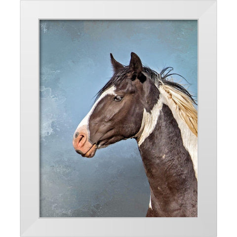 Casino White Modern Wood Framed Art Print by McFerrin, Larry