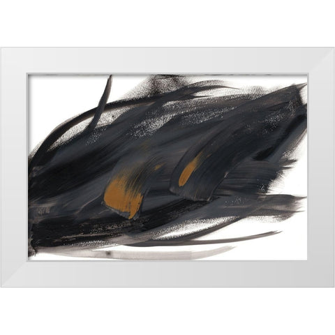 Gold Overlay IV White Modern Wood Framed Art Print by Lee, Judson