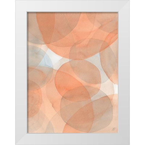 Bubble Water I White Modern Wood Framed Art Print by Lee, Judson