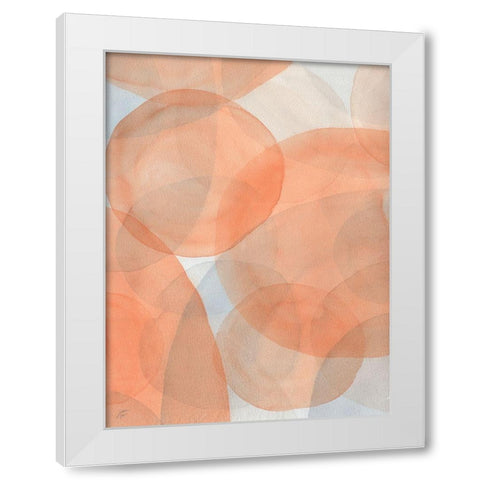 Bubble Water II White Modern Wood Framed Art Print by Lee, Judson