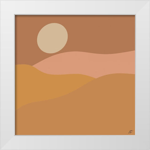 Dream Your Own Dreams White Modern Wood Framed Art Print by Lee, Judson