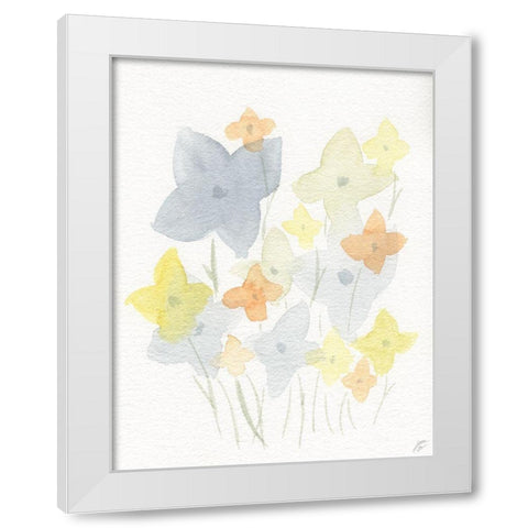 Pinwheel Group White Modern Wood Framed Art Print by Lee, Judson